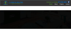Desktop Screenshot of cypressrivers.com.au